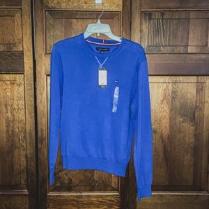 Tommy Hilfiger Mens Navy/Dark Blue Sweater